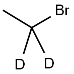 ブロモエタン-1,1-D2 化学構造式
