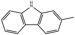 2-メチル-9H-カルバゾール 化学構造式