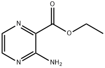ETHYL 3-AMINOPYRAZINE-2-CARBOXYLATE Structure