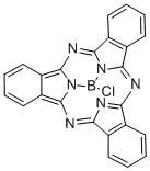 BORON SUBPHTHALOCYANINE CHLORIDE Struktur