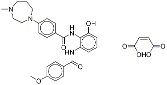 DAREXABAN马来酸盐, 365462-24-4, 结构式