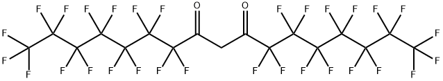 9H,9H-PERFLUORO-8,10-HEPTADECANEDIONE Struktur