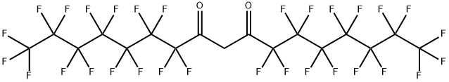 9H,9H-PERFLUORO-8,10-HEPTADECANEDIONE Structure