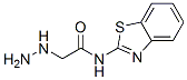Acetamide, N-2-benzothiazolyl-2-hydrazino- (9CI) Struktur