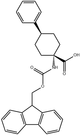 cis-1-Amino-4-phenylcyclohexanecarboxylic acid, N-FMOC protected