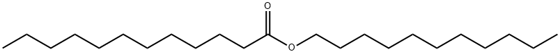十二烷酸十一烷基酯 结构式