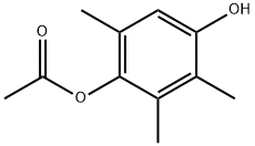 4-HYDROXY-2,3,6-TRIMETHYLPHENYL ACETATE Structure