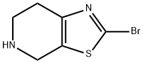 2-BROMO-4,5,6,7-TETRAHYDROTHIAZOLO[5,4-C]PYRIDINE HYDROCHLORIDE Struktur