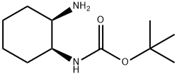 Carbamic acid, [(1S,2R)-2-aminocyclohexyl]-, 1,1-dimethylethyl ester (9CI) Struktur