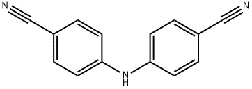 4,4'-iminobisbenzonitrile Structure