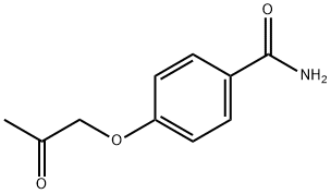 Benzamide, 4-(2-oxopropoxy)- 化学構造式
