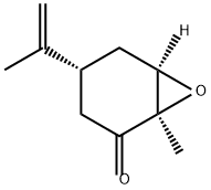 (1alpha,4alpha,6alpha)-(+)-1-methyl-4-(1-methylvinyl)-7-oxabicyclo[4.1.0]heptan-2-one Structure