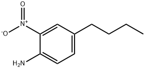 4-ブチル-2-ニトロベンゼンアミン 化学構造式
