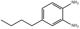 4-ブチル-1,2-ベンゼンジアミン 化学構造式