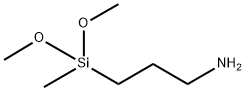 3-[ジメトキシ(メチル)シリル]-1-プロパンアミン 化学構造式