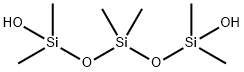 1,1,3,3,5,5-ヘキサメチルペンタントリシロキサン-1,5-ジオール 化学構造式