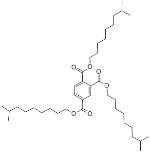 TRI-ISODECYL TRIMELLITATE Structure