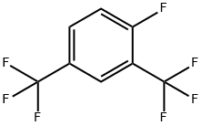 2,4-ビス(トリフルオロメチル)フルオロベンゼン 化学構造式