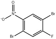 1,4-DibroMo-2-fluoro-5-nitrobenzene Structure