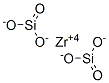zirconium silicate Struktur