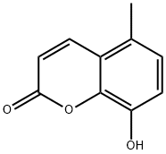 8-羟基-5-甲基-2H-吡喃-2-酮 结构式