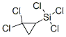 1,1-Dichloro-2-(trichlorosilyl)cyclopropane Struktur