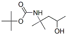 Carbamic acid, (3-hydroxy-1,1-dimethylbutyl)-, 1,1-dimethylethyl ester (9CI) Struktur