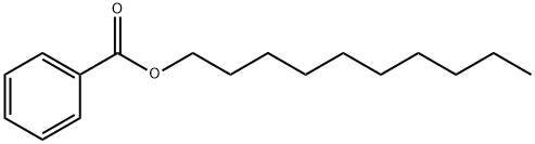 decyl benzoate Struktur