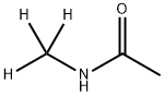 N-メチル-D3-アセトアミド 化学構造式