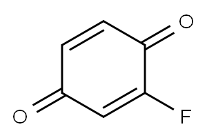 2-Fluoro-1,4-benzoquinone Struktur