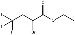 2-ブロモ-4,4,4-トリフルオロ酪酸エチルエステル 化学構造式