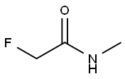 2-フルオロ-N-メチルアセトアミド 化学構造式