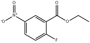 ETHYL 2-FLUORO-5-NITROBENZOATE Struktur