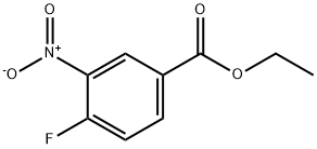 4-フルオロ-3-ニトロ安息香酸エチル 化学構造式