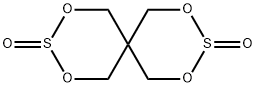 5,5'-スピロビ[1,3,2-ジオキサチアン]2,2'-ジオキシド 化学構造式