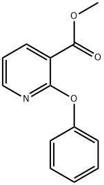 2-フェノキシニコチン酸メチル 化学構造式