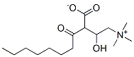 octanoylcarnitine Struktur