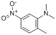 DIMETHYL-(2-METHYL-5-NITRO-PHENYL)-AMINE 化学構造式