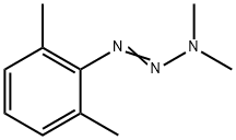 1-(2,6-DIMETHYLPHENYL)-3,3-DIMETHYLTRIAZ-1-ENE Struktur