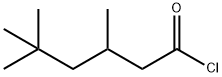 3,5,5-トリメチルヘキサノイル クロリド 化学構造式