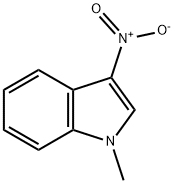 1-メチル-3-ニトロ-1H-インドール 化学構造式