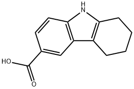 6,7,8,9-四氢-5H-咔唑-3-甲酸,36729-27-8,结构式