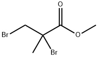 2,3-Dibromo-2-methylpropionic acid methyl ester Struktur
