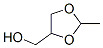 1,3-Dioxolane-4-methanol, 2-methyl-, (2R,4S)-rel- Struktur