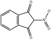2-NITRO-1,3-INDANDIONE Struktur