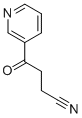 3-ニコチノイルプロピオノニトリル 化学構造式