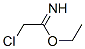 2-chloro-1-ethoxy-ethanimine Struktur