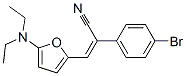 Benzeneacetonitrile,  4-bromo--alpha--[[5-(diethylamino)-2-furanyl]methylene]- Struktur