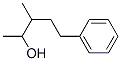 alpha,beta-dimethylbenzenebutanol Structure