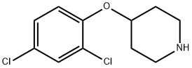 4-(2,4-DICHLOROPHENOXY)PIPERIDINE Structure